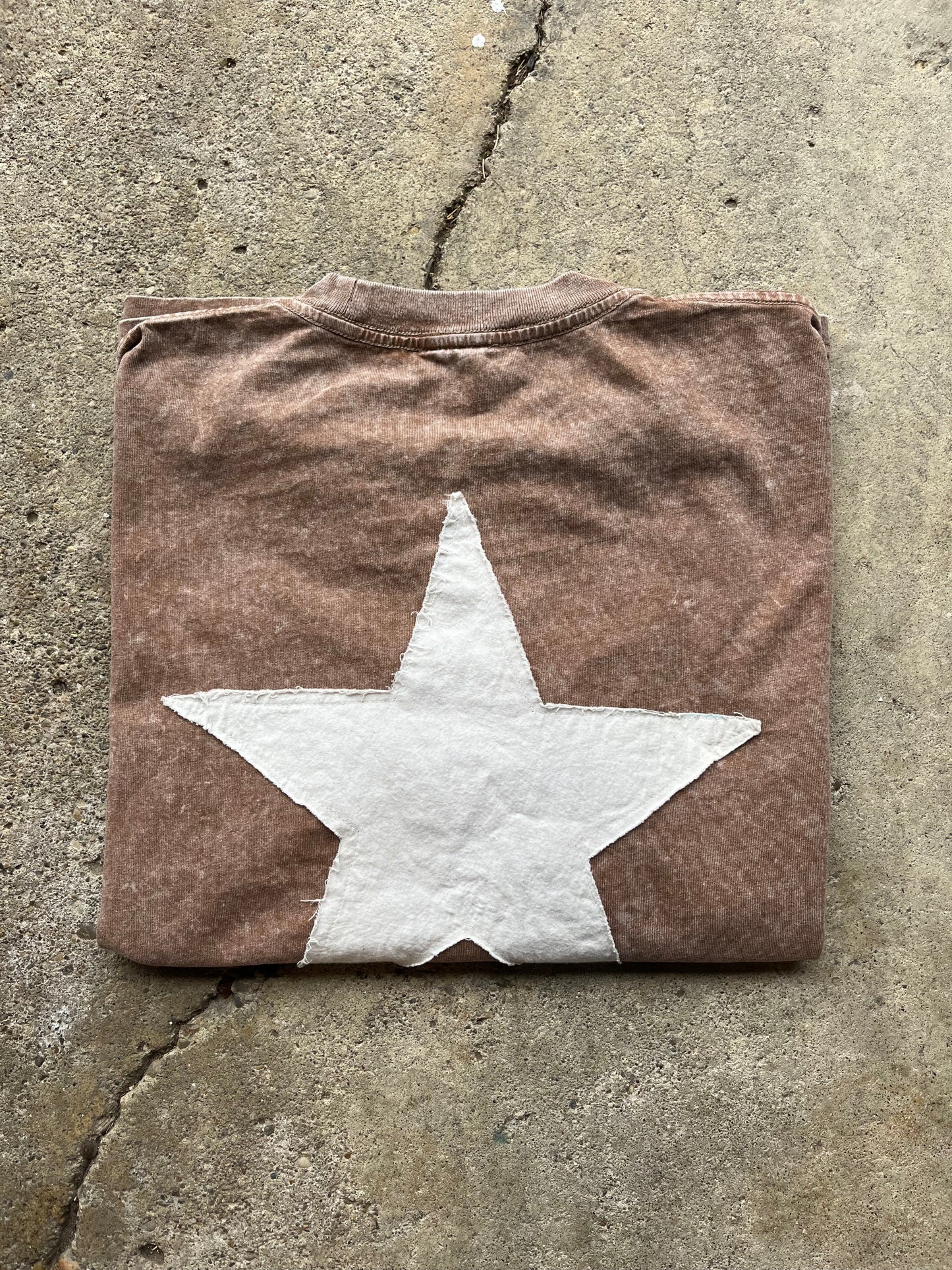 The Tan Star Tee