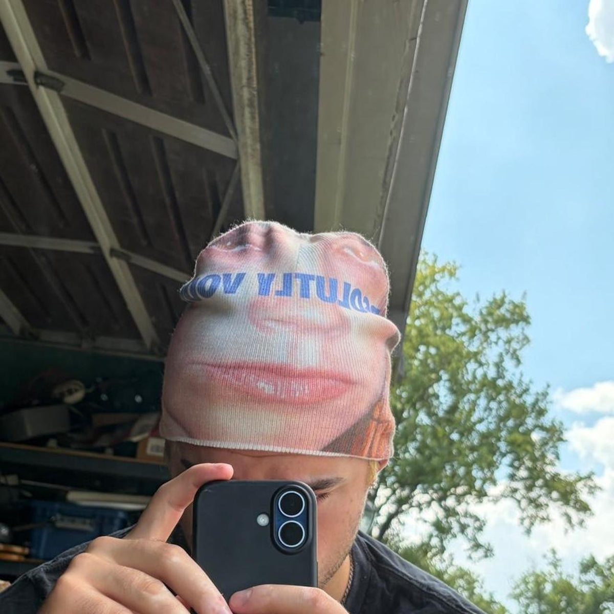 "absolutly" beanie