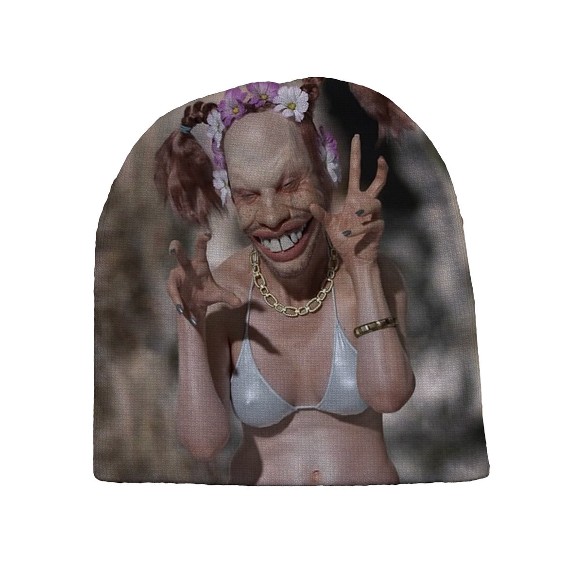 "Aphex girl" beanie