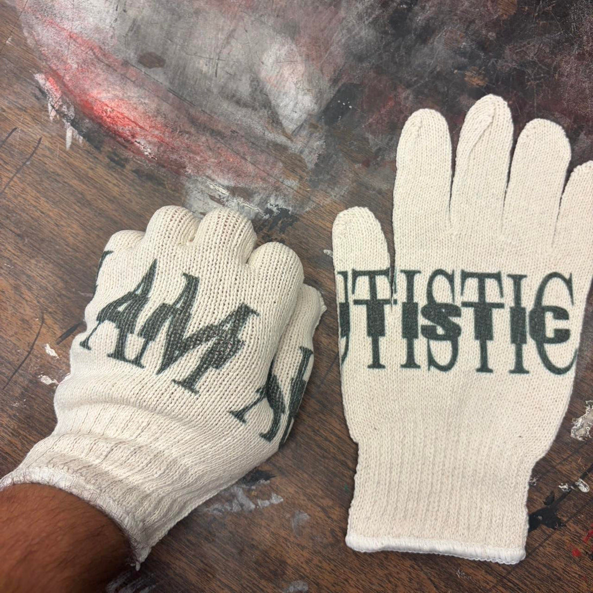 "autistic" gloves