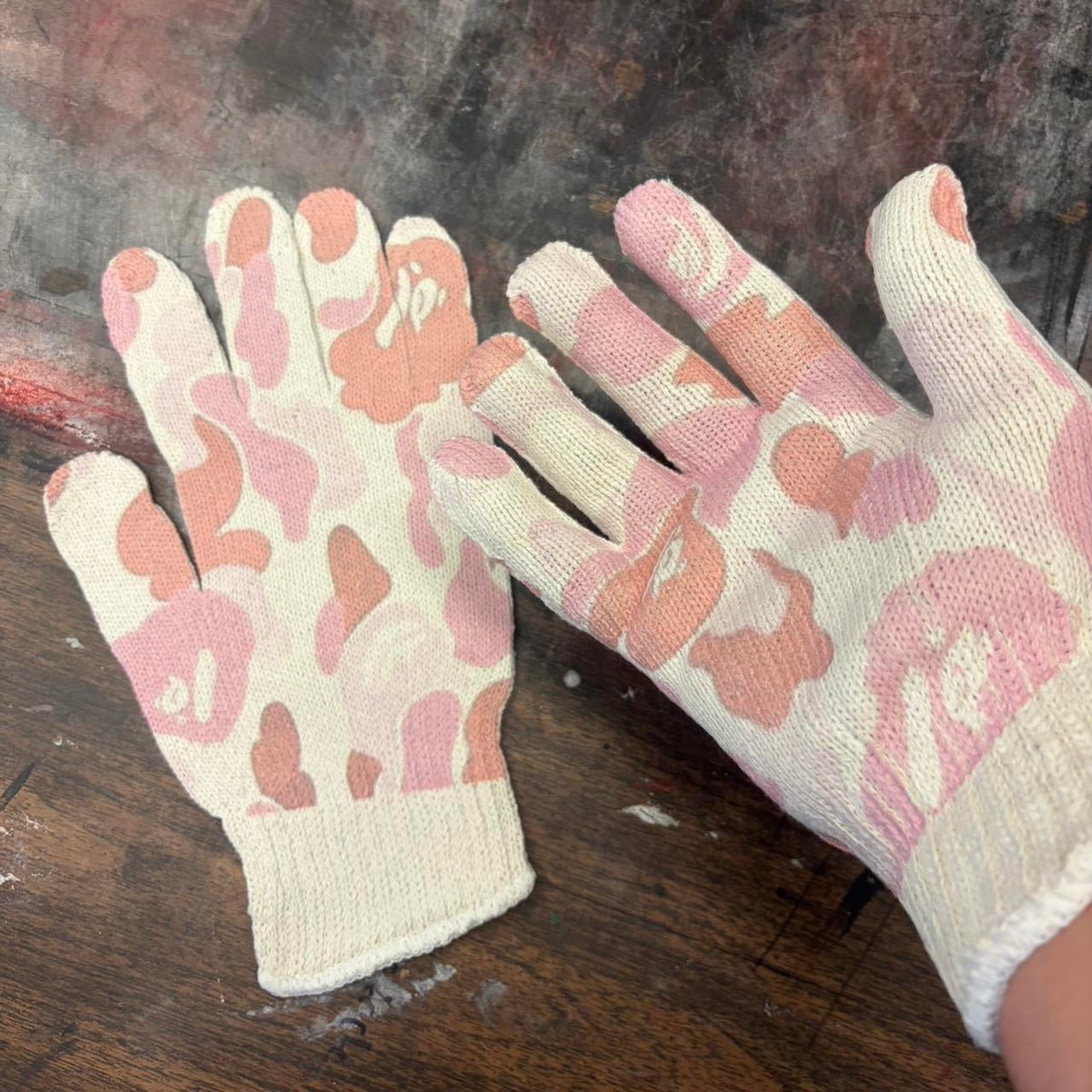 "camo" gloves