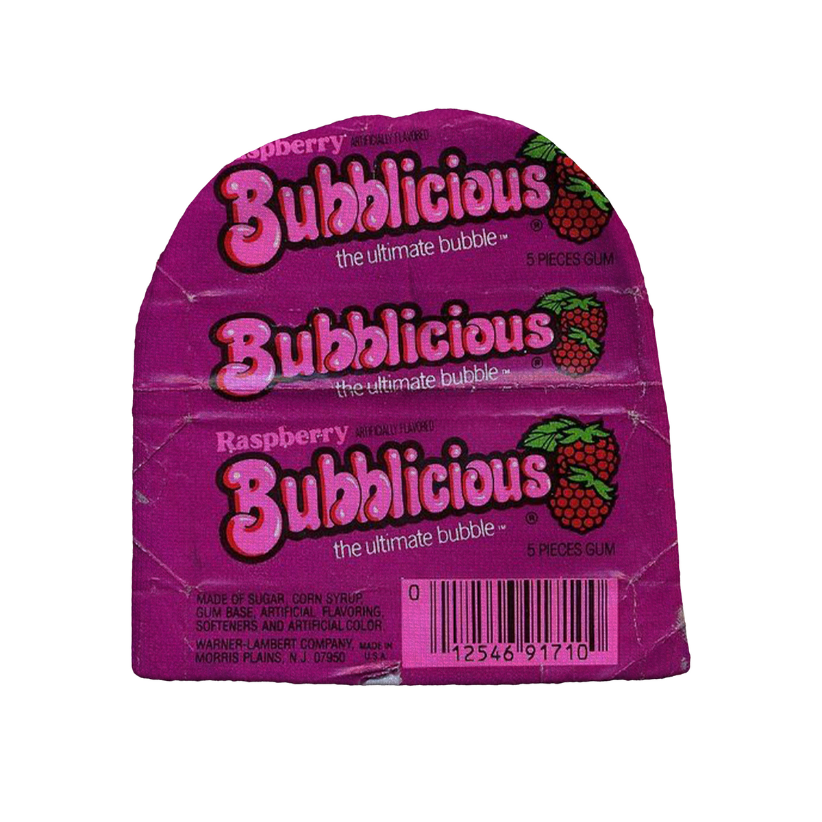 "bubbilicious" beanie