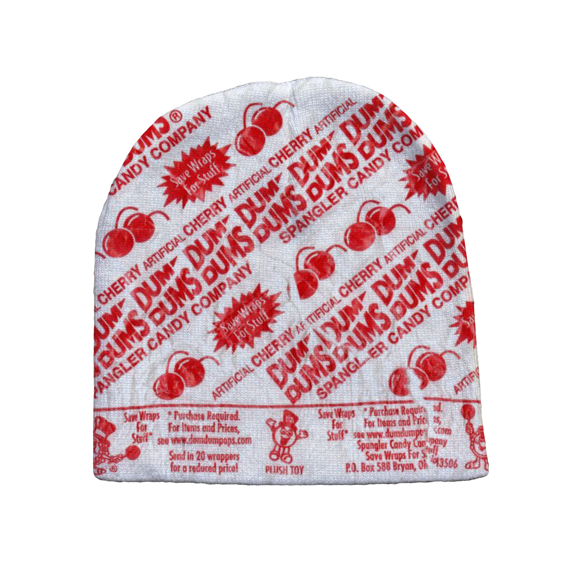 "cherry" beanie