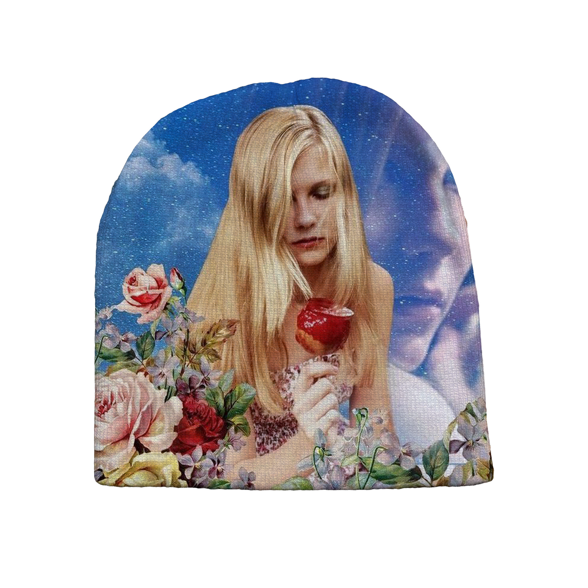 "flower" beanie
