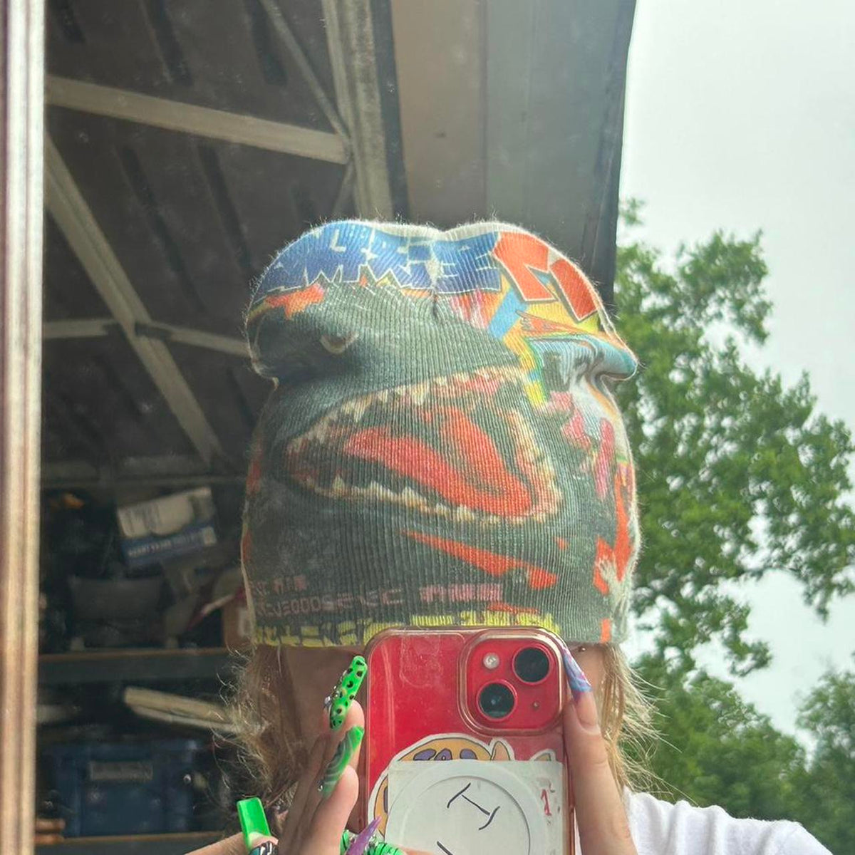 "godzilla" beanie
