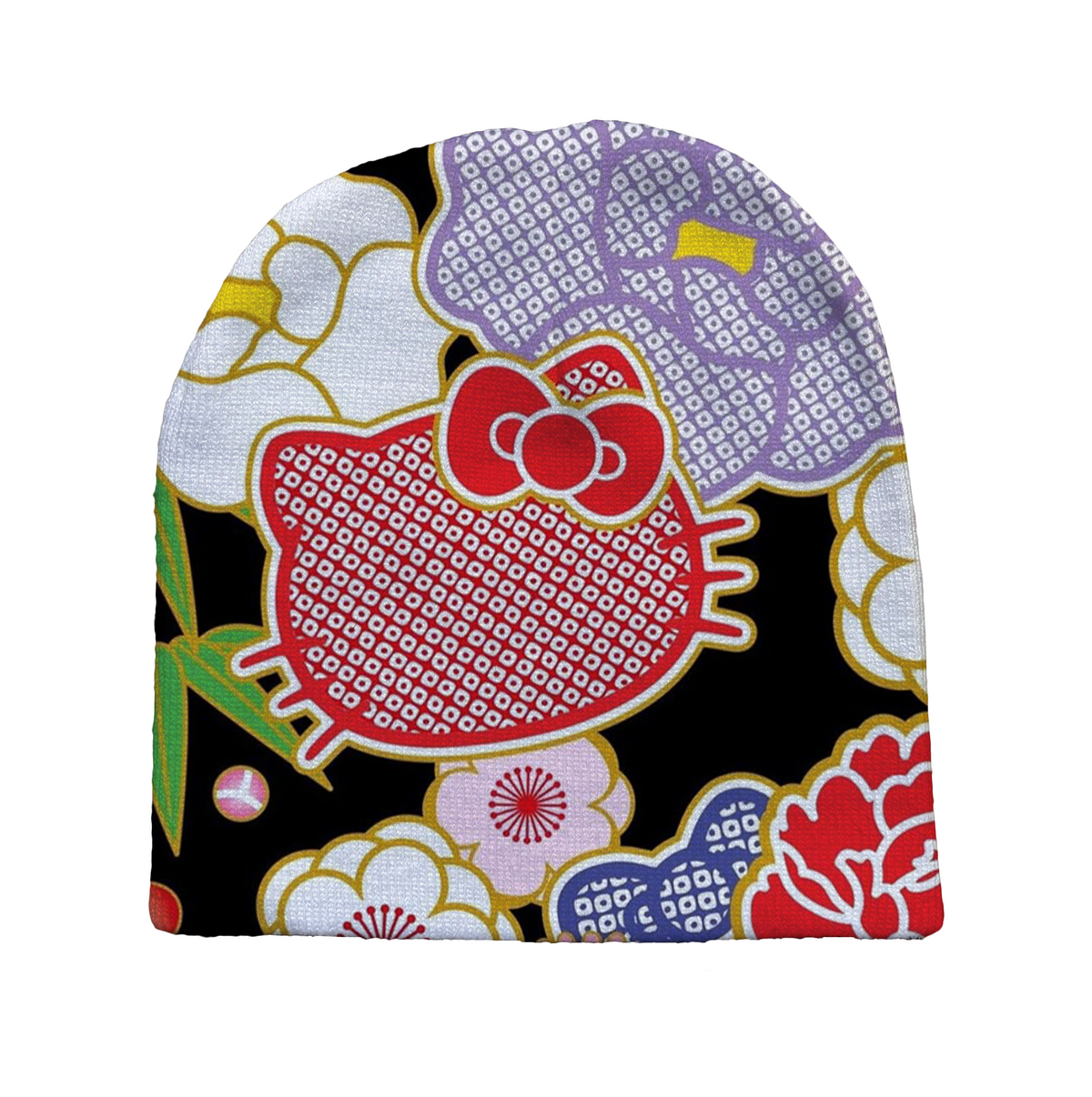 "hellokitty flower" beanie