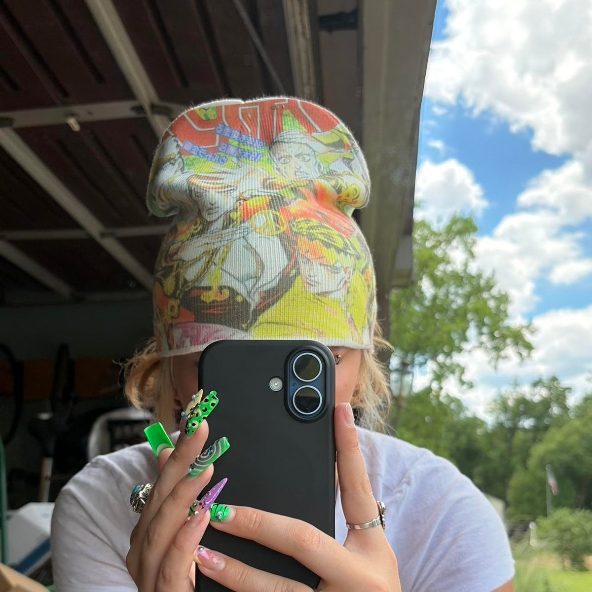 "bizzare" beanie