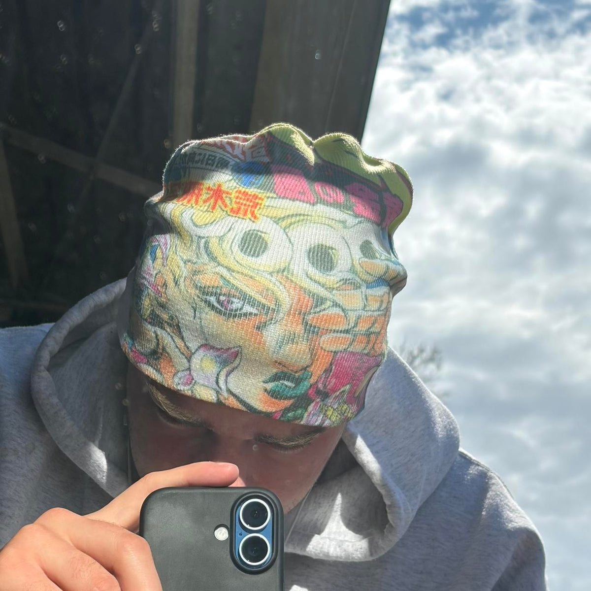 "jojo" beanie