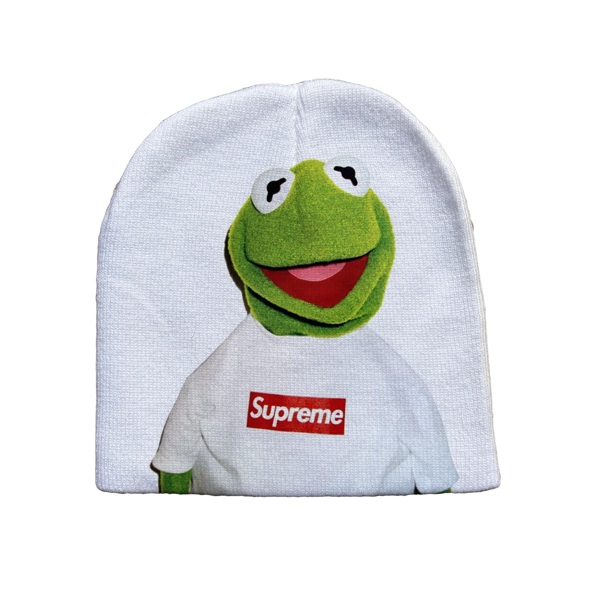 "kermit" beanie