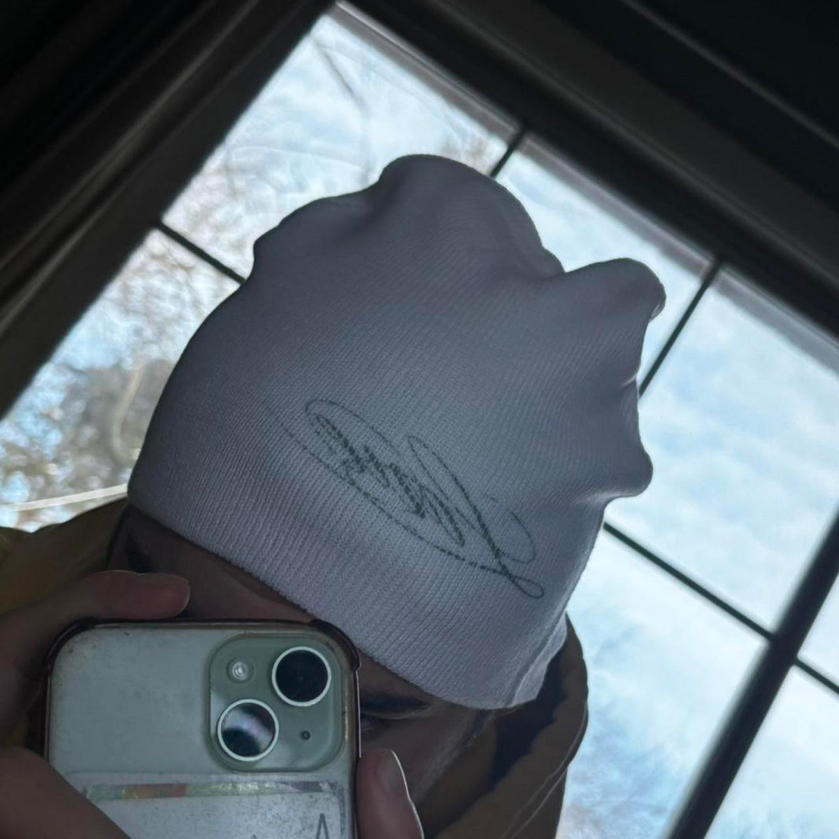 "love" beanie