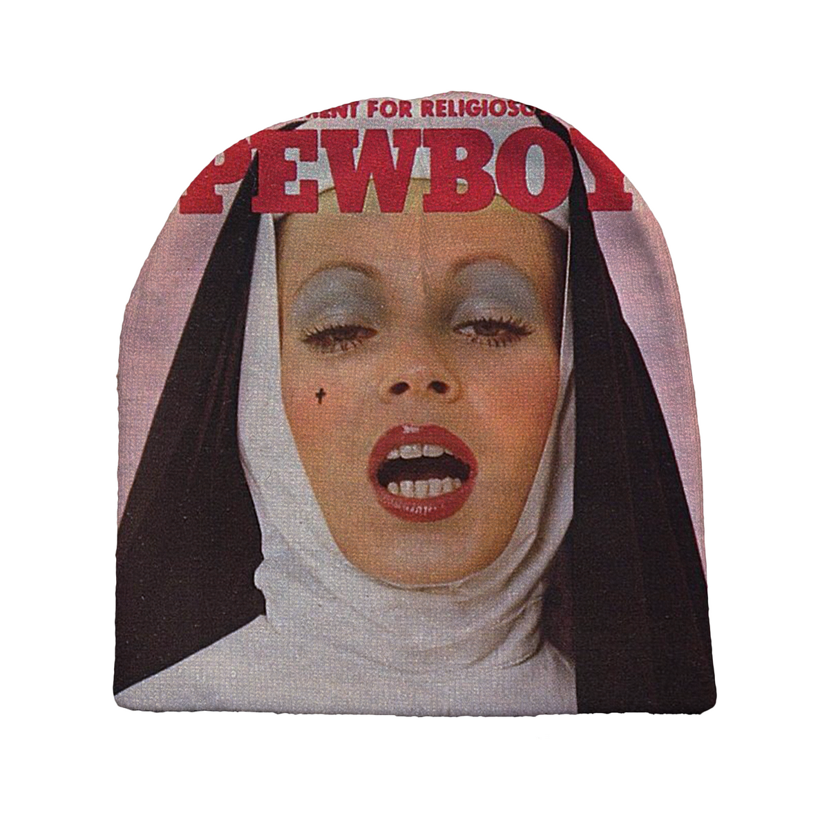 "pew" beanie