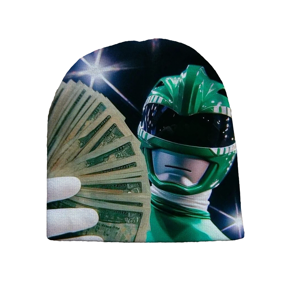 "green flex" beanie