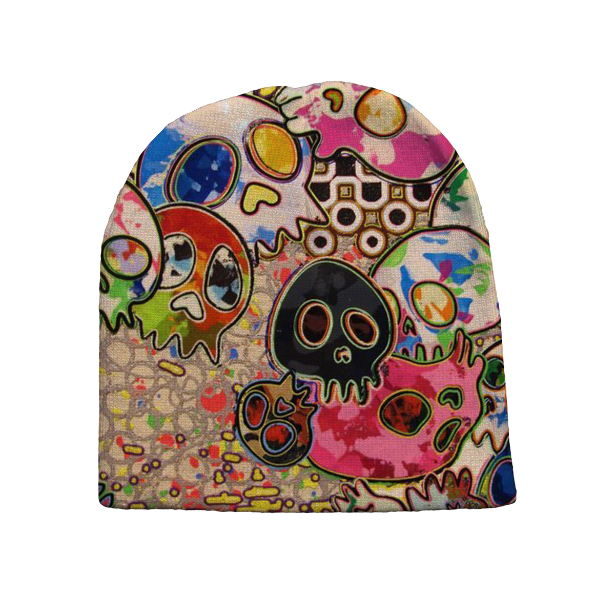 "skulls" beanie